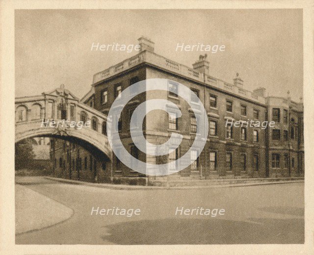 'Hertford College, Oxford', 1923. Artist: Unknown.