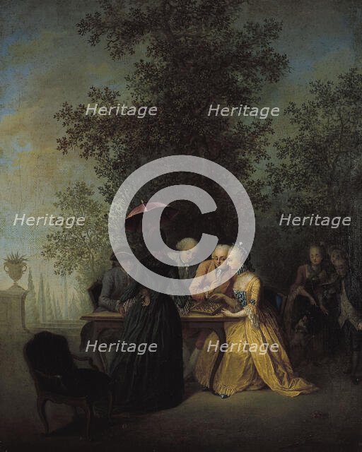 The ladies party, c1765. Creator: Michel Barthelemy Ollivier.