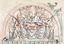 Banquet, 11th century. Artist: Unknown