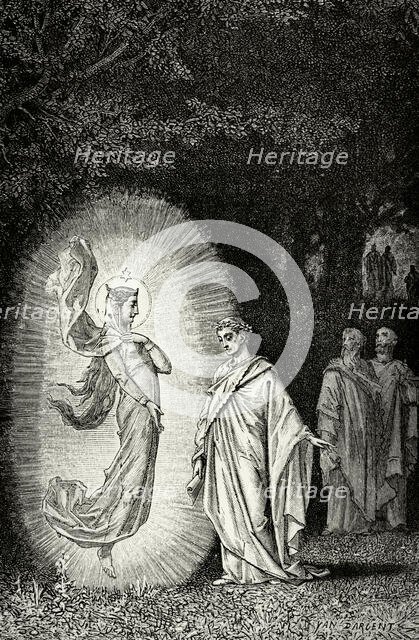 The Divine Comedy (1307-1321): Inferno (Hell), 1888.  Creators: Jean Edouard Dargent, Navellier & L Marie.