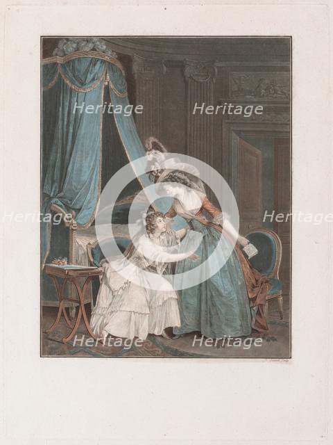 The Indiscretion, 1788. Creator: Jean François Janinet (French, 1752-1814).