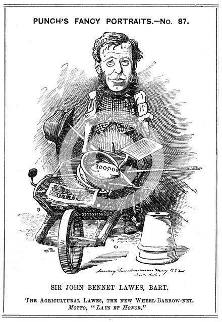 John Bennett Lawes, English agriculturalist, 1882.  Artist: Edward Linley Sambourne