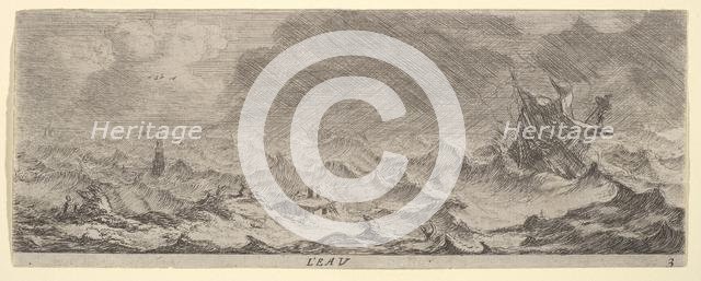 L'Eau, from The Elements, 17th century. Creator: Reinier Zeeman.