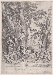The Garden of Charity, ca.1631-37. Creator: Pietro Testa.