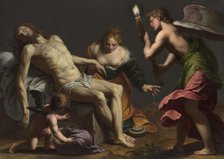 Lamentation Over The Body Of Christ, c1645-50. Creator: Alessandro Turchi.
