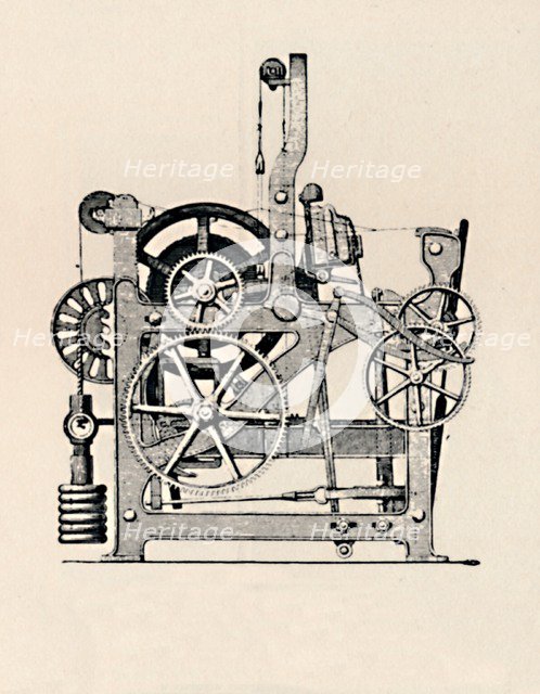 'Power Loom (Side View)', 1836, (1904). Artist: Unknown.