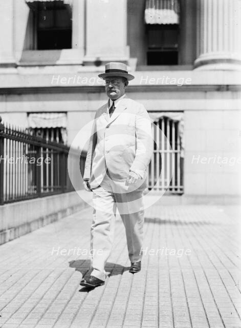 Charles S. Hamlin, Assistant Secretary of The Treasury, 1913. Creator: Harris & Ewing.