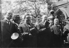 The McManus, Otto Rosalsky, Tom Foley, C.F. Murphy, Tim Sullivan funeral, 1913. Creator: Bain News Service.