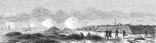 The War in America: Fort Fisher...the British steamer Hansa running the blockade..., 1864. Creator: Mason Jackson.
