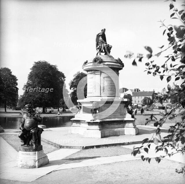 Gower Memorial, Stratford-upon-Avon, Warwickshire, c1955. Creator: Arthur Charles Kirby Ware.
