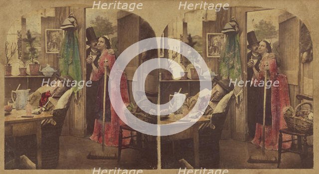 What the Eye doesn't see, the Heart doesn't grieve for, about 1865. Creator: London Stereoscopic & Photographic Co.