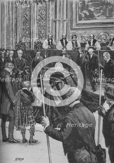 'Funeral of the Prince Consort', c1890. Artist: Henry Marriott Paget.