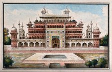 Sikandra, near Agra, Uttar Pradesh: mausoleum of the Emperor Akbar, (between 1800 and 1899?). Creator: Unknown.