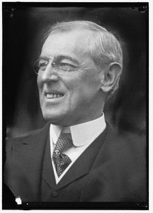 Wilson, Woodrow, between 1914 and 1918. Creator: Harris & Ewing.