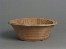 Bowl, Coptic, 4th-7th century. Creator: Unknown.