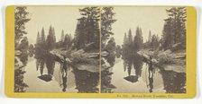Merced River, Yosemite, Cal., 1855/75. Creators: Kilburn Brothers, BW Kilburn.