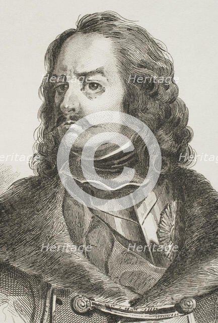 Peter the Great (1672-1725), Tsar and Emperor of All the Russias, 1839. Creator: Moret.