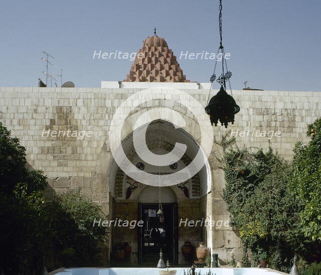 Old hospital, Nur al-Din Bimaristan, Damascus, Syria, 2001.  Creator: LTL.