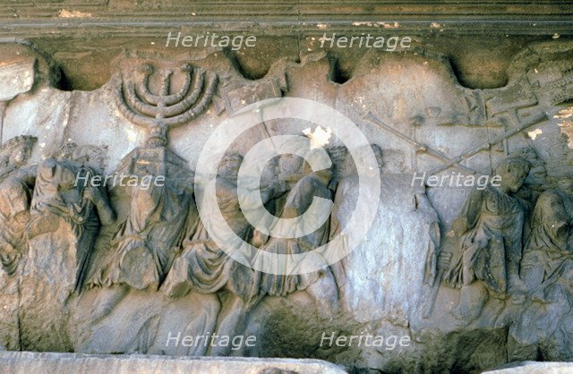 Arch of Titus, Rome, Italy, 1st century AD. Artist: Unknown