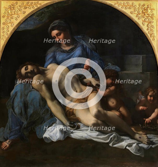 Pietà, 1600. Creator: Carracci, Annibale (1560-1609).