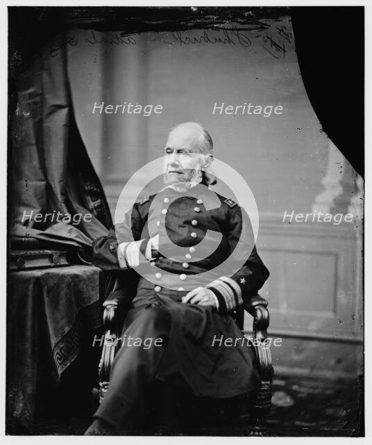 Admiral William Branford Shubrick, US Navy, between 1860 and 1875. Creator: Unknown.