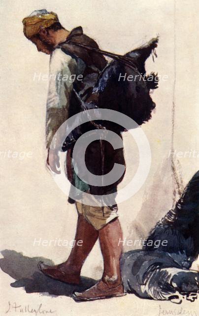 'Water-Carrier (Standing Figure)', 1902. Creator: John Fulleylove.