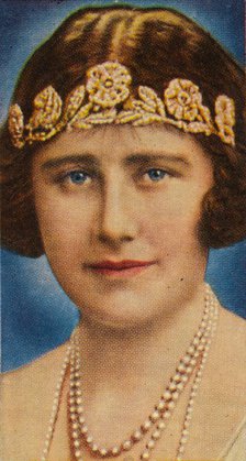 The Duchess of York at the time of her wedding, 1923 (1935). Artist: Unknown.