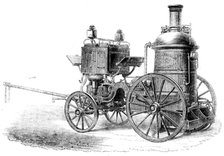 The International Exhibition: Merryweather and Son's patent steam fire-engine, 1862. Creator: Unknown.