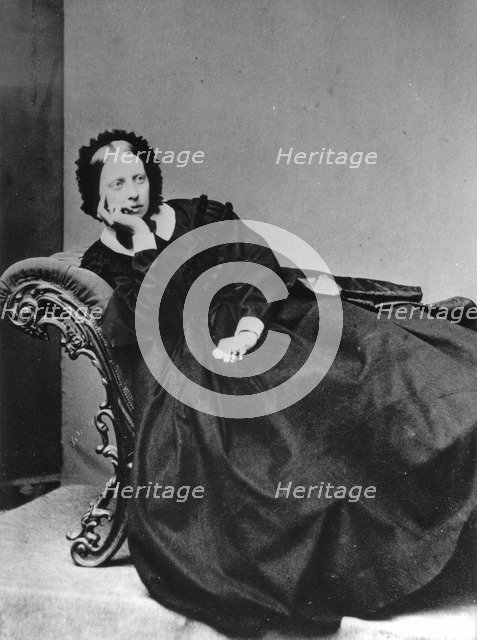 Grand Duchess Alexandra Petrovna of Russia, c1860c-1865. Artist: Unknown