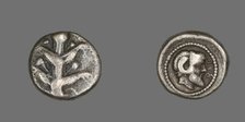 Coin Depicting Silphium Plant, 480-435 BCE. Creator: Unknown.