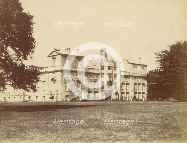Wilton House from the Grounds, 1850s. Creator: Unknown.