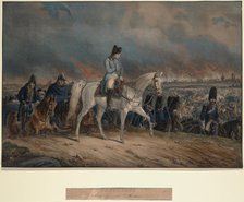 Napoleon's Retreat from Moscow, 1847. Artist: Anonymous  