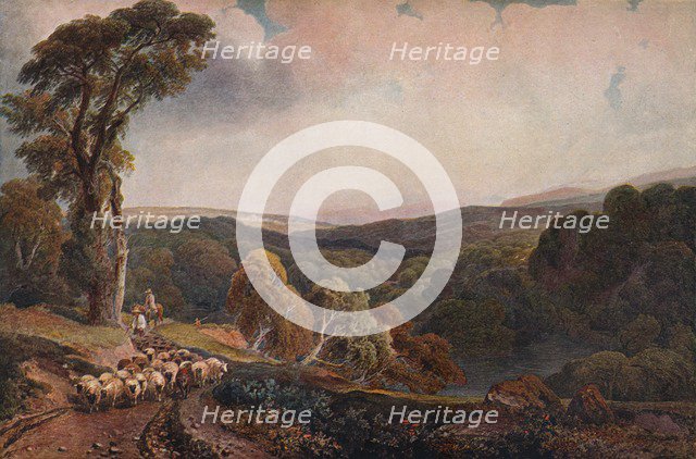 'Near Lowther Castle', c1818. Creator: Peter de Wint.