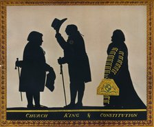 'Church, King & Constitution', c1800. Artist: Charles Rosenberg.