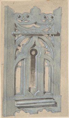 Metal Keyplate for Church, second half 19th century. Creator: Anon.