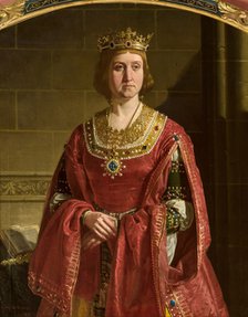 Portrait of Queen Isabella I of Castile.