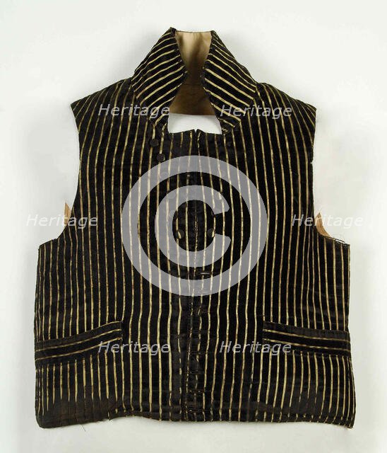 Vest, American, 1830-39. Creator: Unknown.