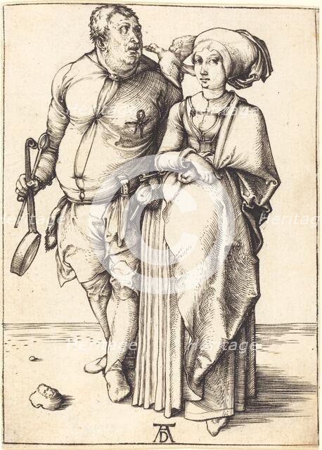 The Cook and His Wife, c. 1496/1497. Creator: Albrecht Durer.