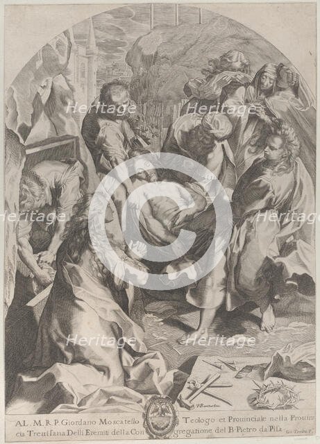 The Entombment, ca. 1622. Creator: Giovanni Temini.