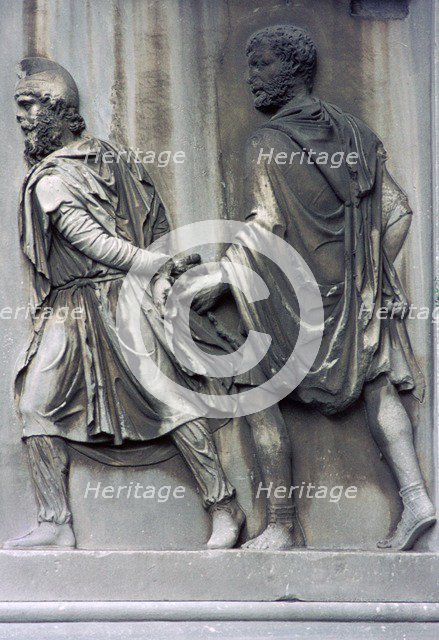Detail of the Arch of Constantine, 4th century Artist: Unknown