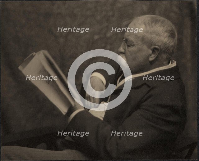 Mr. W.D. Howells, c1900. Creator: Zaida Ben-Yusuf.