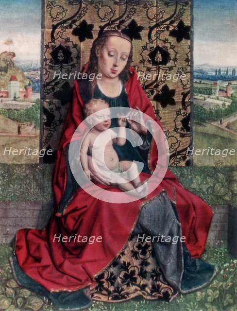 'The Madonna and Child', (1927).  Creator: Dieric Bouts.