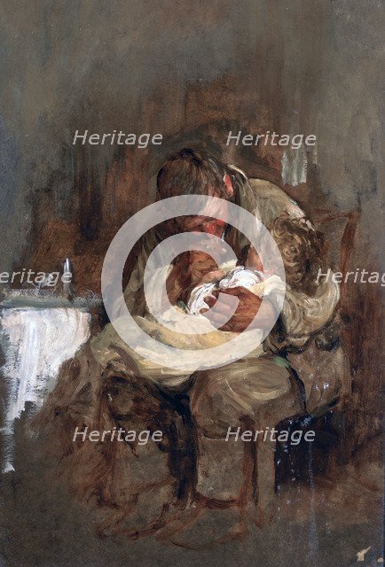 'Study', 1843-1927. Artist: Luke Fildes