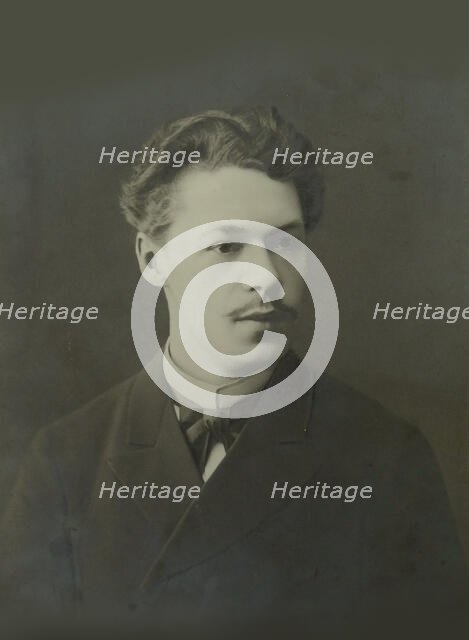 Portrait of the Composer Anton Arensky (1861-1906). Creator: Anonymous.