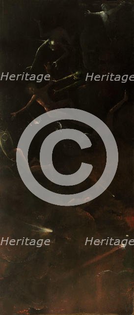 Four Visions of the Hereafter, ca 1490-1510. Creator: Bosch, Hieronymus (c. 1450-1516).