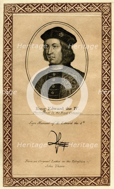 King Edward the IV of England. Artist: Unknown