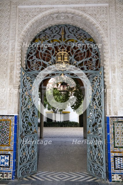 Gates, House of Pilate, Seville, Andalusia, Spain, 2007.  Artist: Samuel Magal