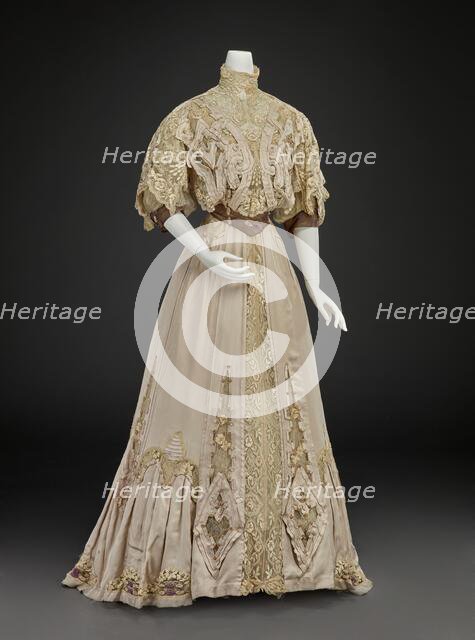 Afternoon Dress (Bodice, Skirt), about 1903. Creator: Girolamo Giuseffi.