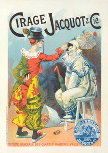 Affiche pour le "Cirage Jacquot et Cie"., c1897. Creator: Lucien Lefevre.