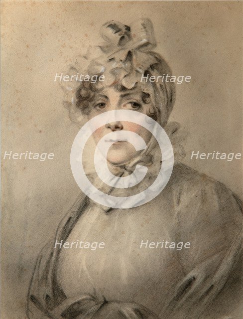 Portrait of Countess Anastasia Nikolaevna Shcherbatova (?-1810), née Dolgorukova. Artist: Molinari, Alexander (1772-1831)